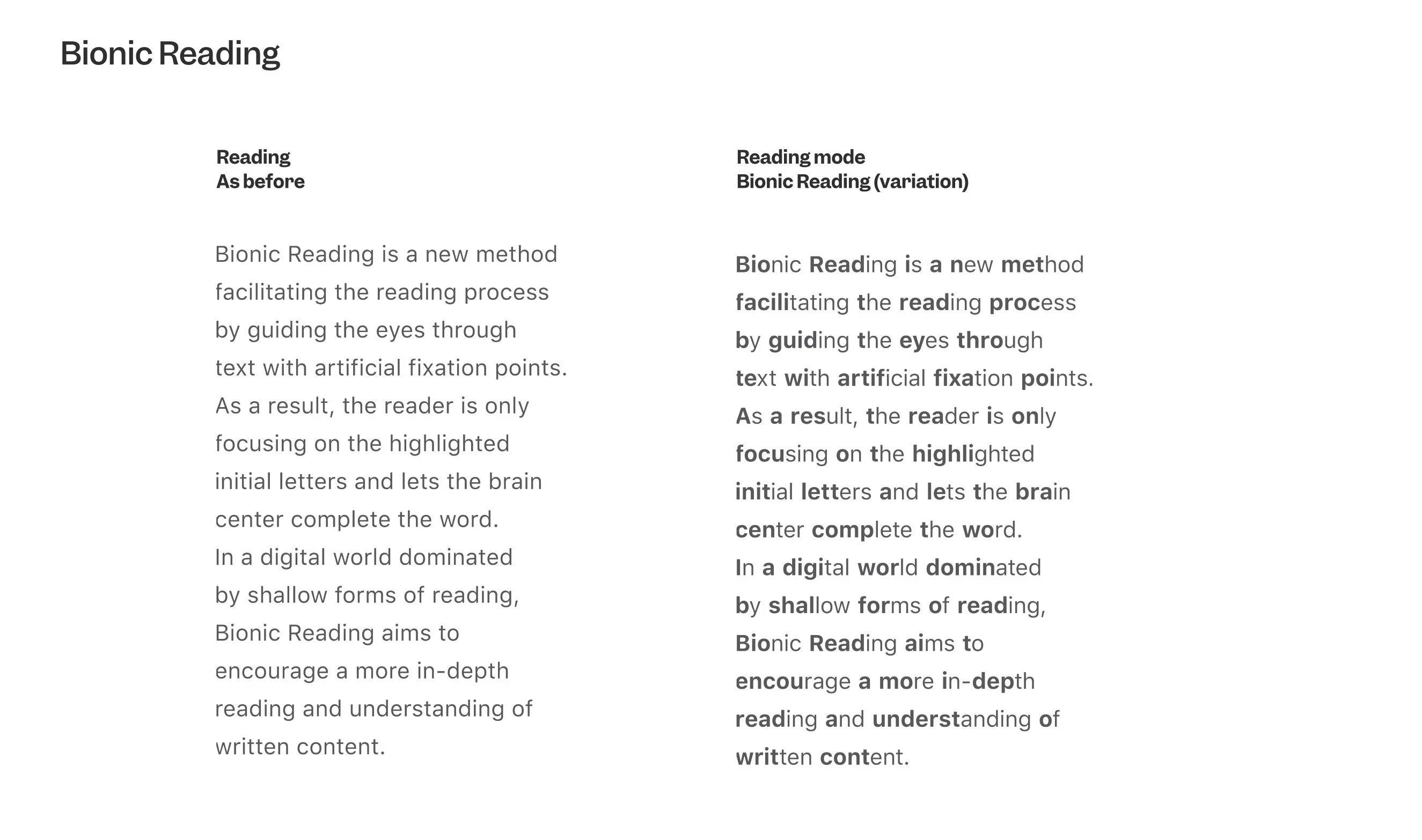 Did you know that your brain reads faster than your eye?
